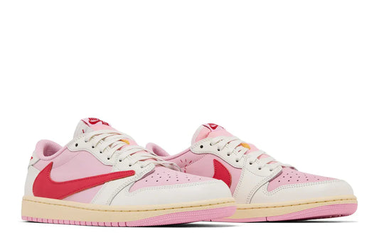Travis Scott X Air Jordan 1 Low Sail/Tropical Pink
