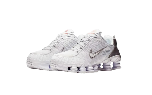 Nike Shox TL White/Metallic Silver
