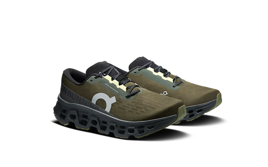 On Cloudmonster 3 Olive Eclipse