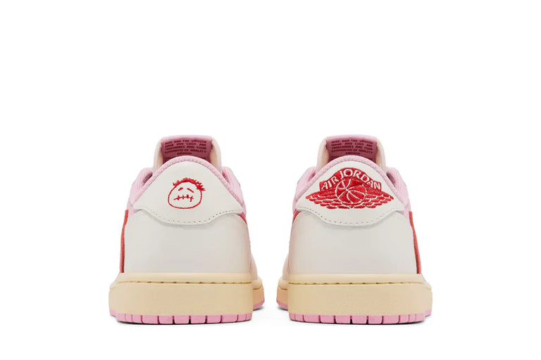 Travis Scott X Air Jordan 1 Low Sail/Tropical Pink - imagem 3