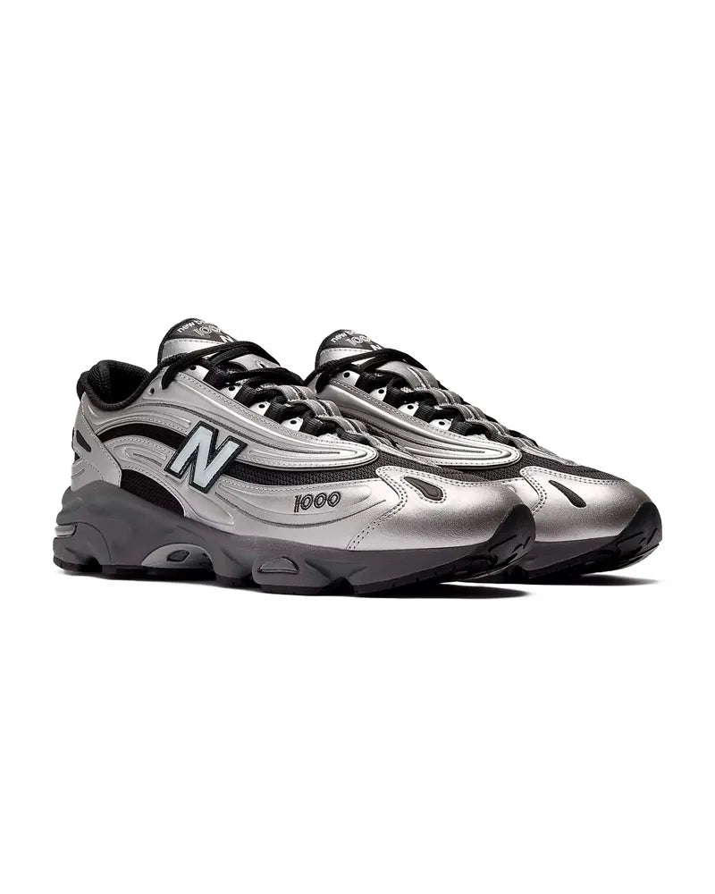 New Balance 1000 Black/Silver Metallic - imagem 2