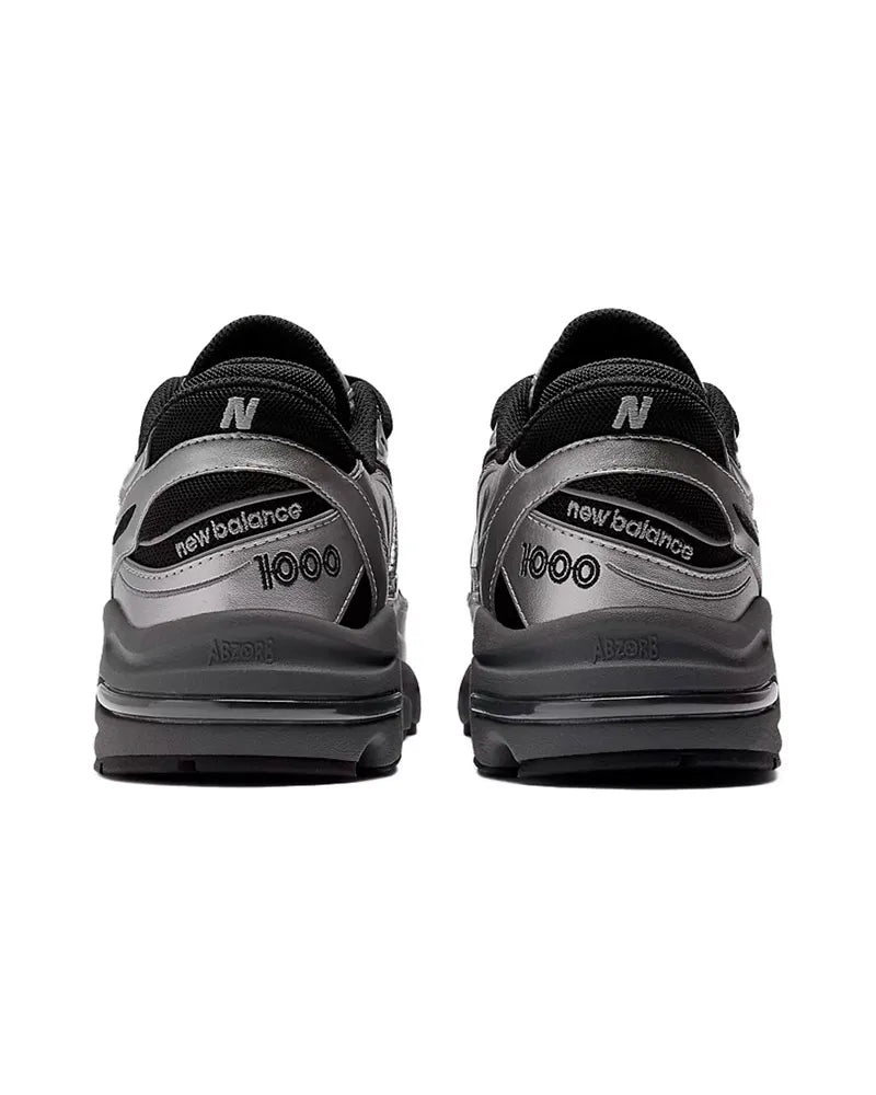 New Balance 1000 Black/Silver Metallic - imagem 4