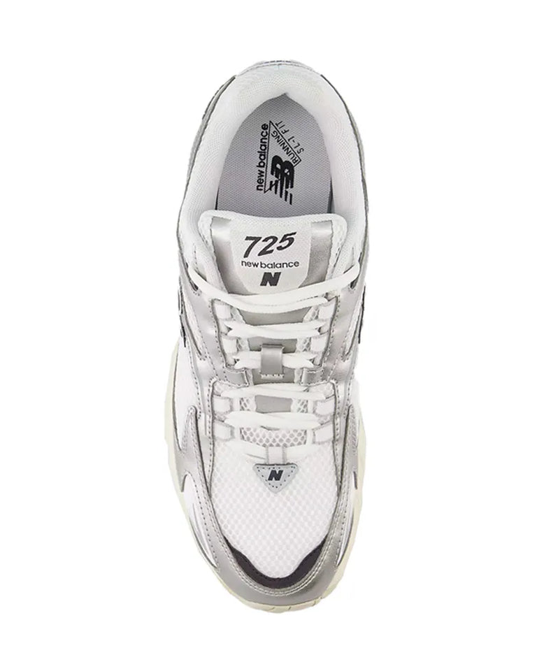 New Balance 725 White/Silver - imagem 3
