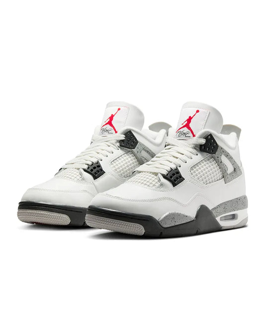 Air Jordan 4 White Cement