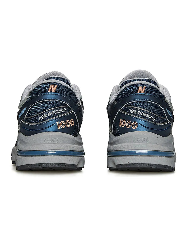 New Balance 1000 Vintage Indigo/Silver Metallic - imagem 4
