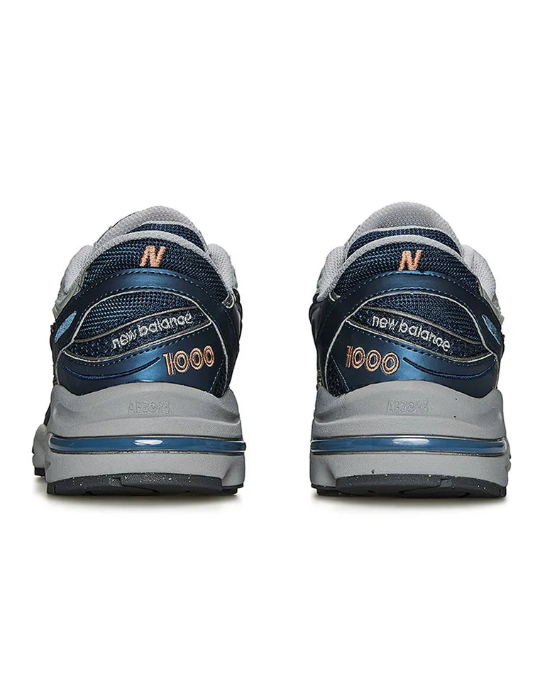 New Balance 1000 Vintage Indigo/Silver Metallic - imagem 4