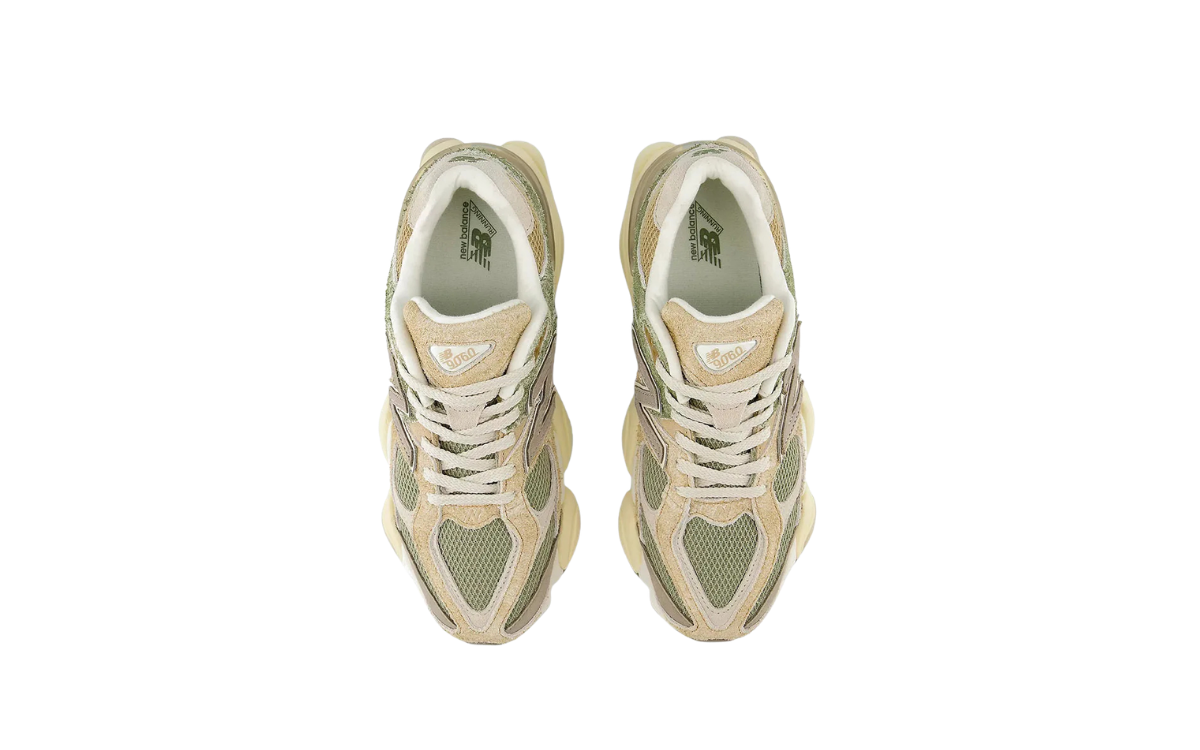 New Balance 9060 Mustard/Light Gray - imagem 3