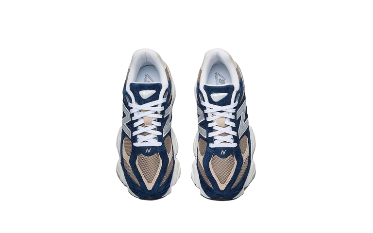 New Balance 9060 Deep Blue/Cream - imagem 3