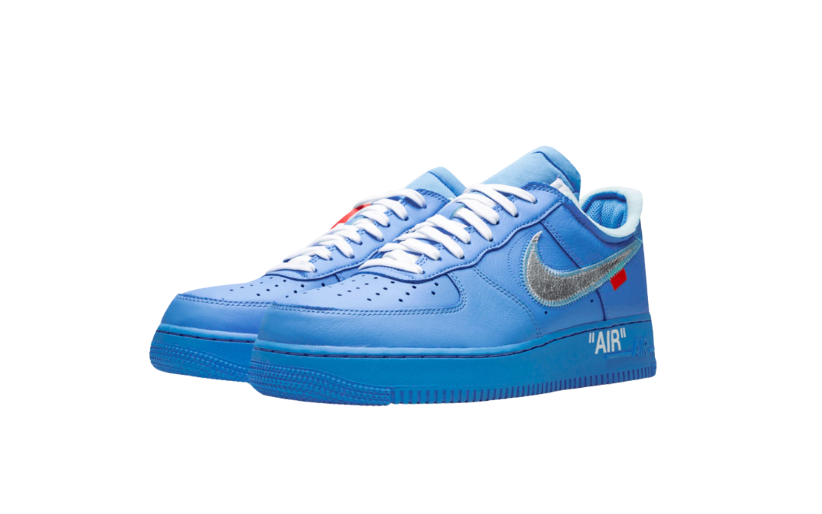 Off-White x Nike Air Force 1 Low University Blue - imagem 2