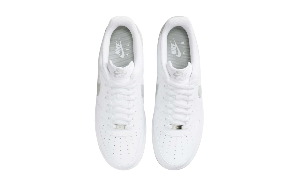 Nike Air Force 1 ’07 Low White/Grey - imagem 3
