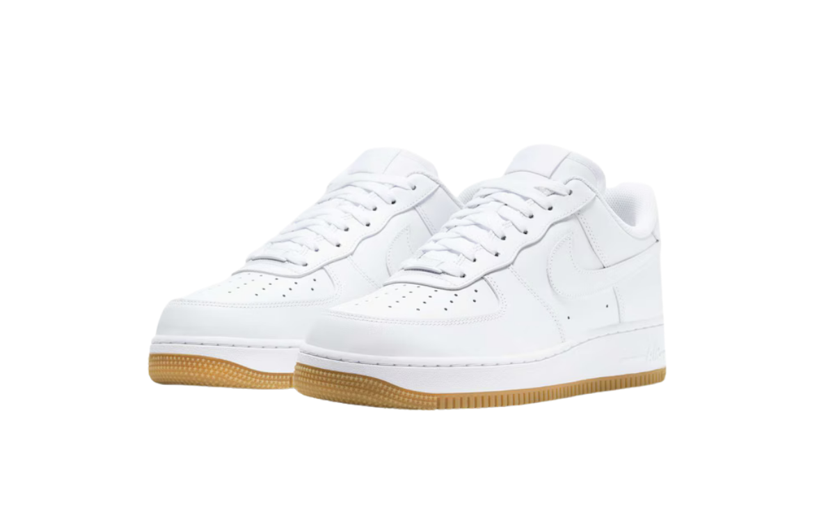 Nike Air Force 1 ’07 Low White/Gum Sole - imagem 2