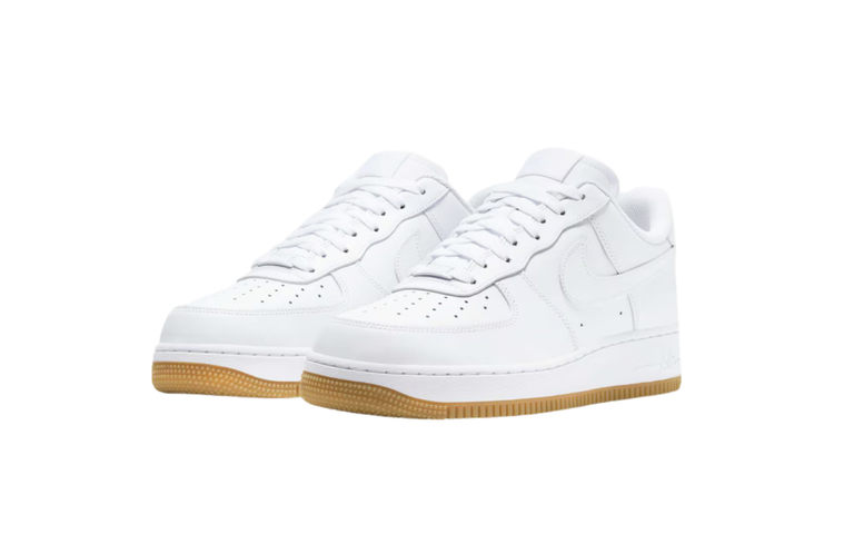 Nike Air Force 1 ’07 Low White/Gum Sole - imagem 2