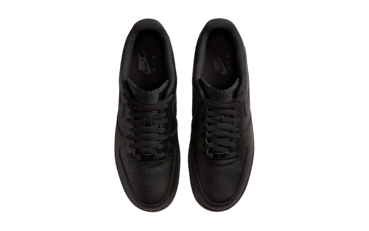 Nike Air Force 1 ’07 Low Black/Gum Sole - imagem 3