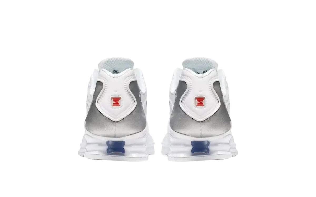 Nike Shox TL White/Metallic Silver - imagem 4
