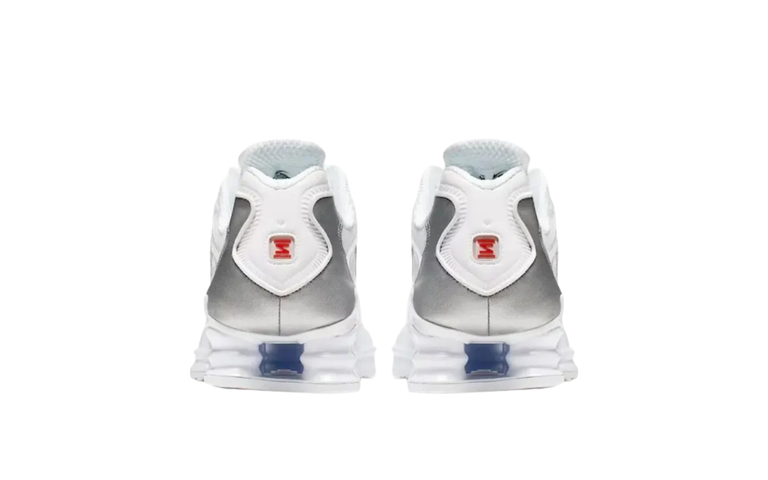 Nike Shox TL White/Metallic Silver - imagem 4