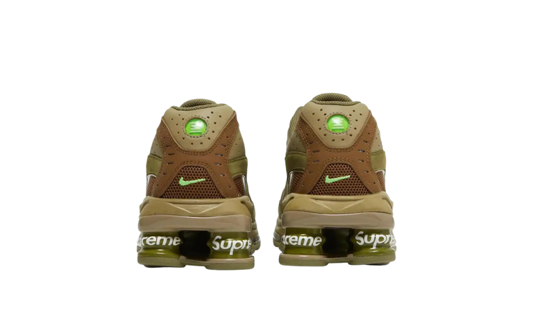 Supreme x Nike Shox Ride 2 Olive - imagem 3