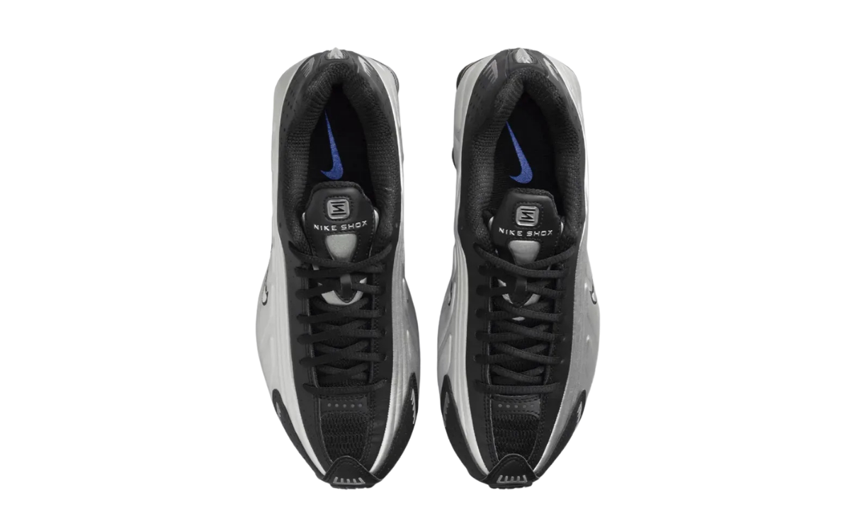 Nike Shox Metallic Silver/Black/Blue - imagem 3