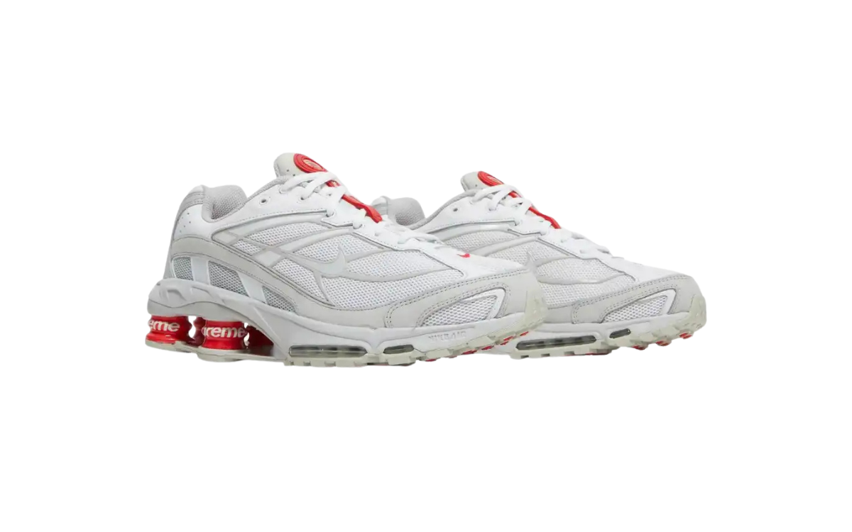 Supreme x Nike Shox Ride 2 White - imagem 2