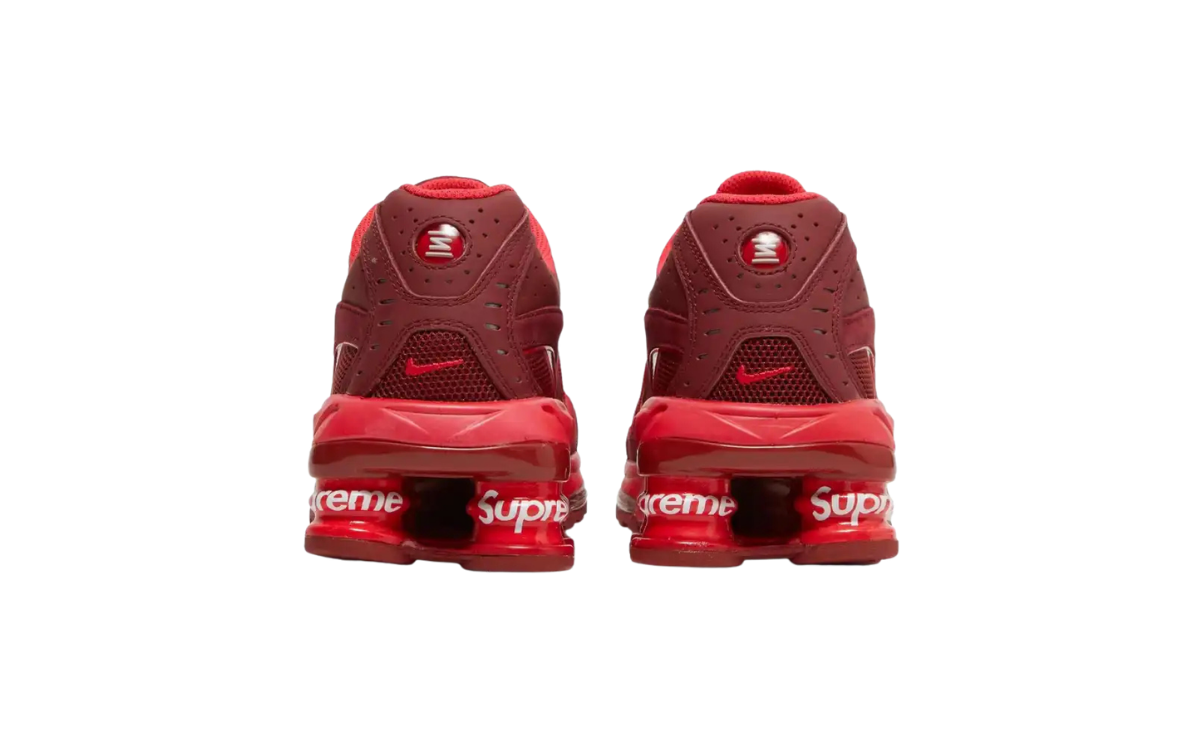Supreme x Nike Shox Ride 2 Red - imagem 3