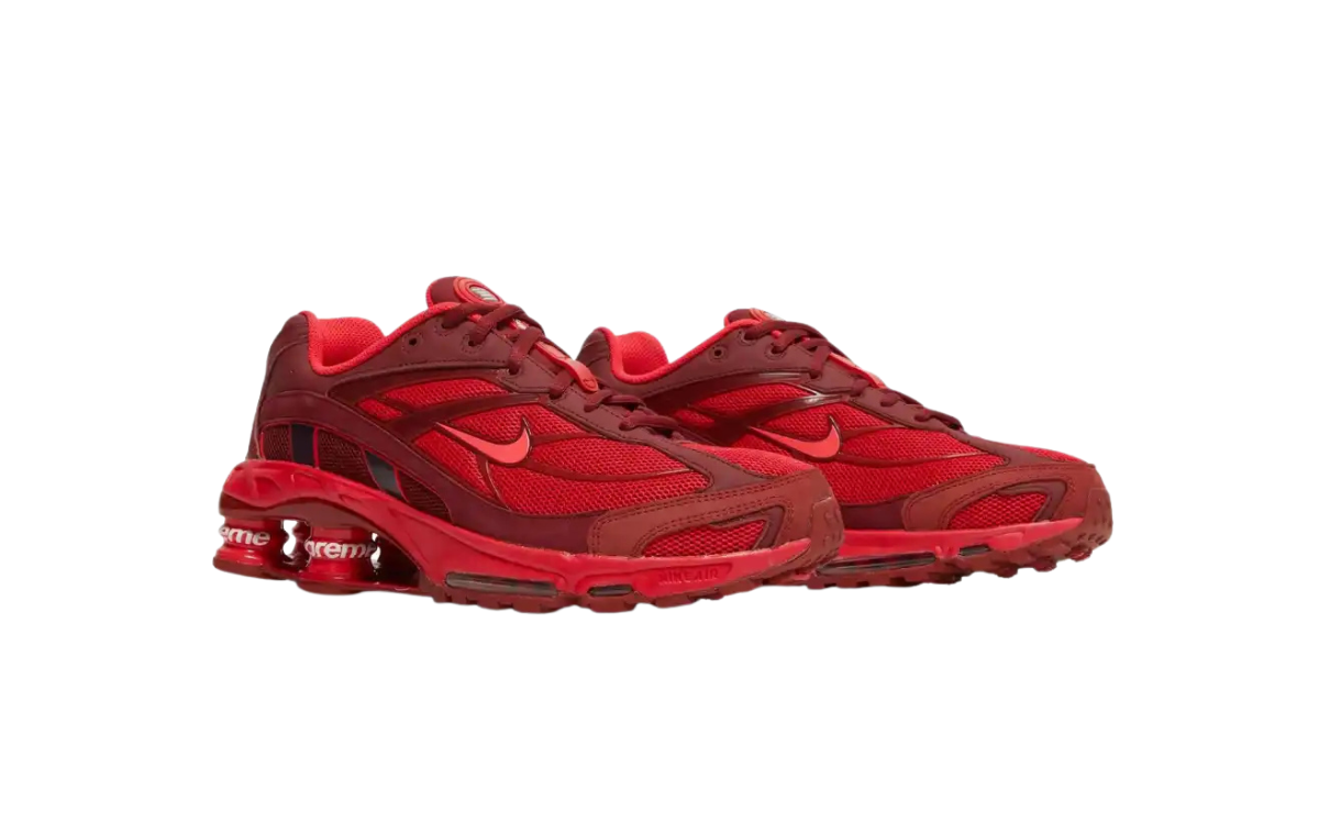 Supreme x Nike Shox Ride 2 Red - imagem 2