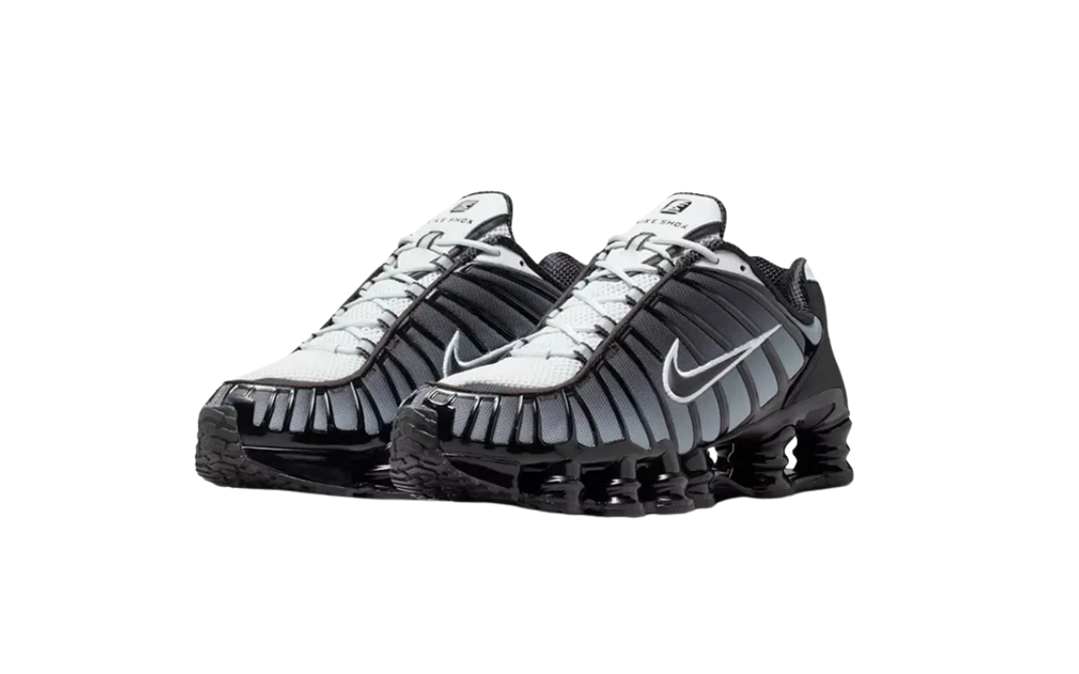 Nike Shox TL Black/Platinum/White - imagem 2