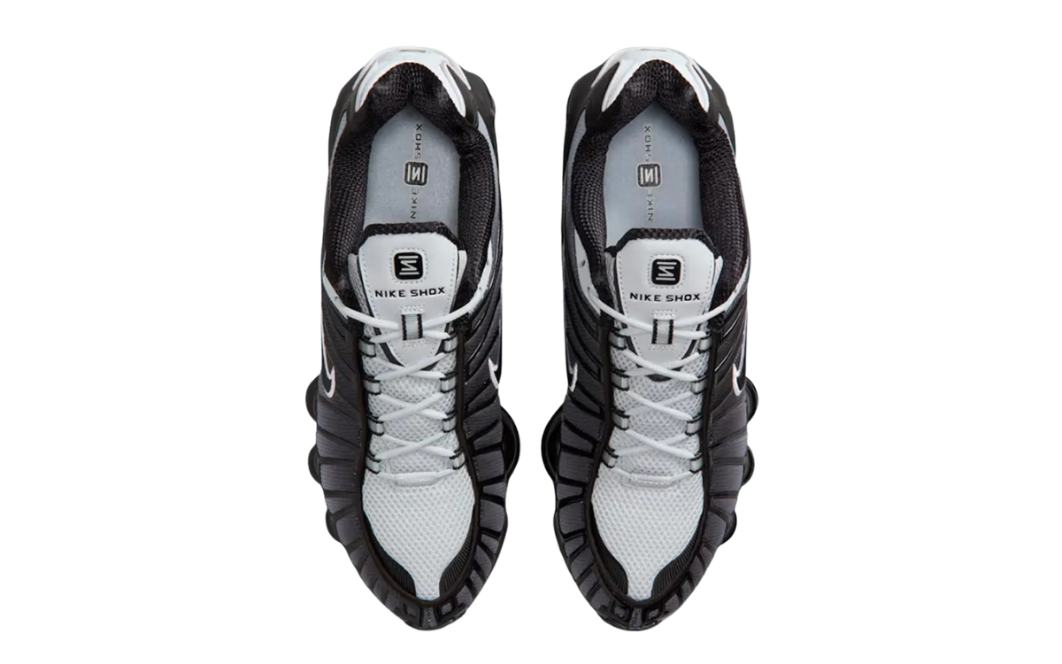 Nike Shox TL Black/Platinum/White - imagem 3