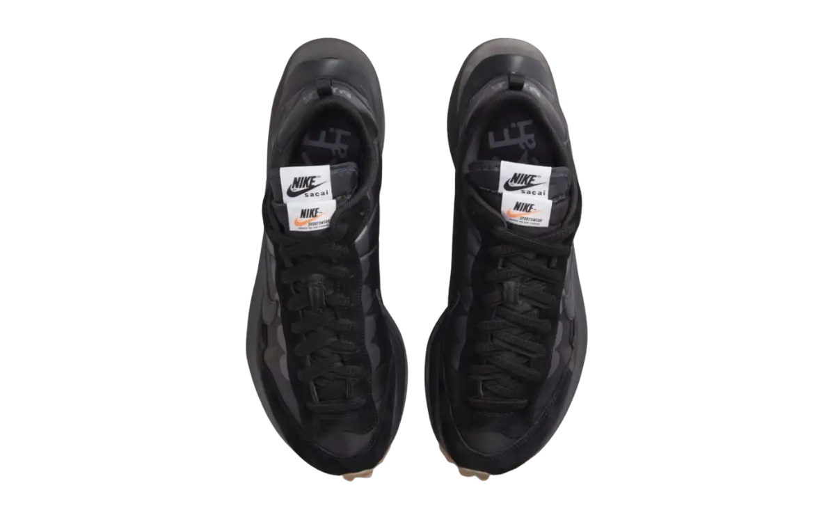 Sacai x Nike VaporWaffle Black and Gum - imagem 3