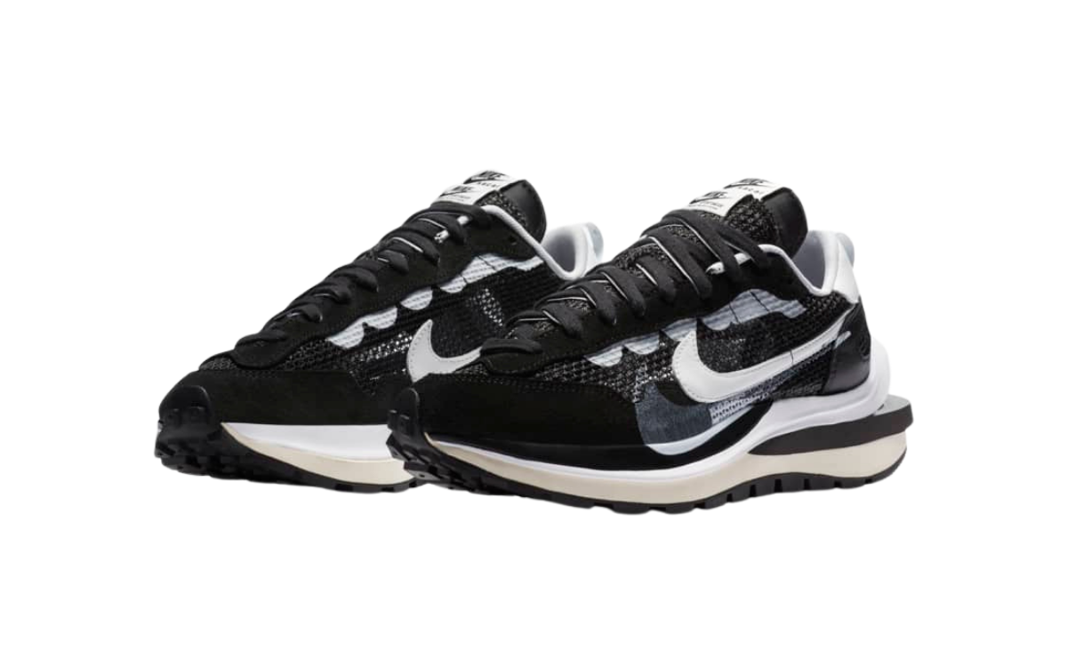 Sacai x Nike VaporWaffle Black and White - imagem 2