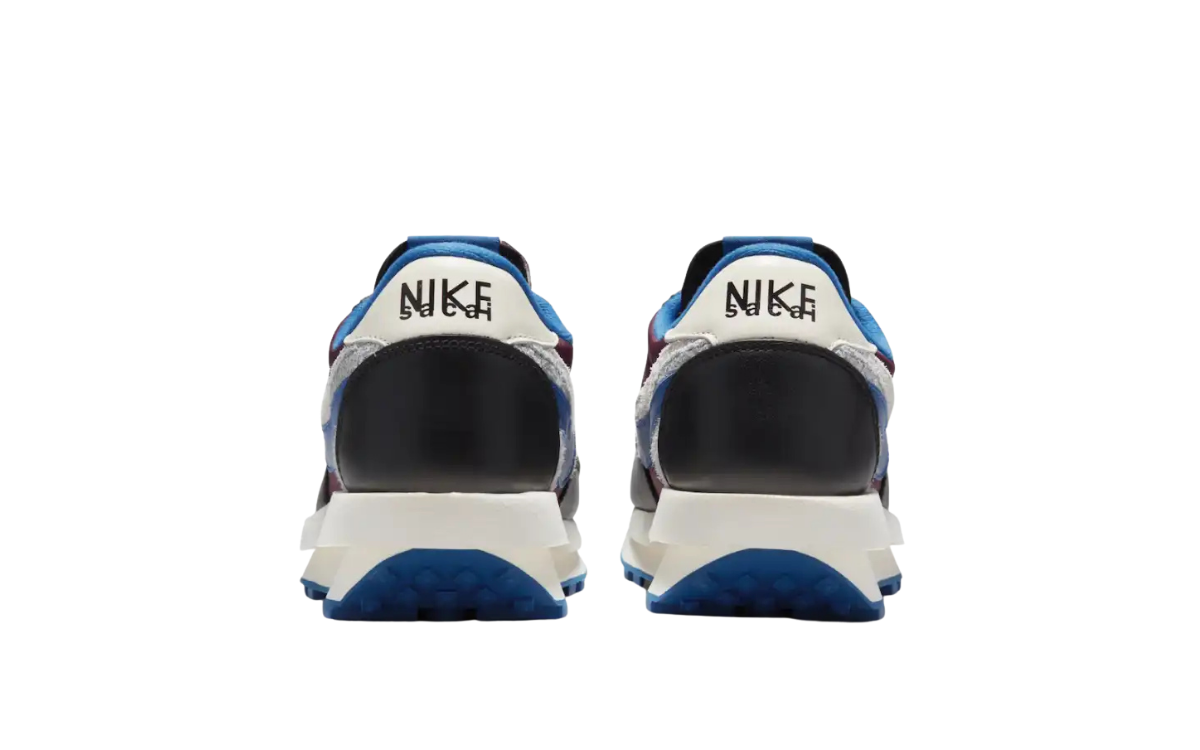Sacai x Undercover x Nike LDV Waffle Night Maroon - imagem 4