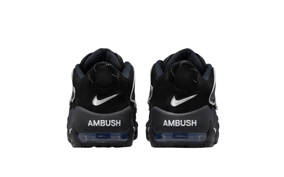 Ambush x Nike Air More Uptempo Black White - imagem 4