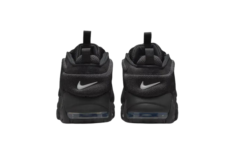 Nike Air More Uptempo Low Triple Black - imagem 4