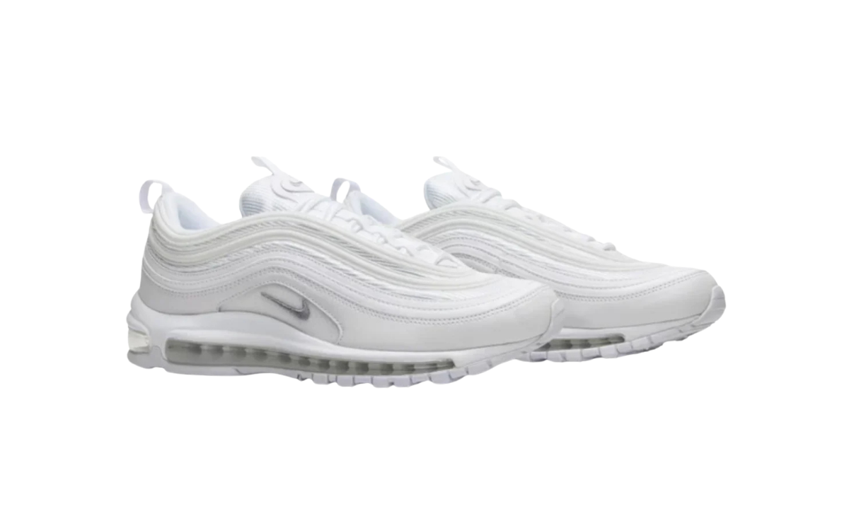 Nike Air Max 97 Triple White Wolf Grey - imagem 2