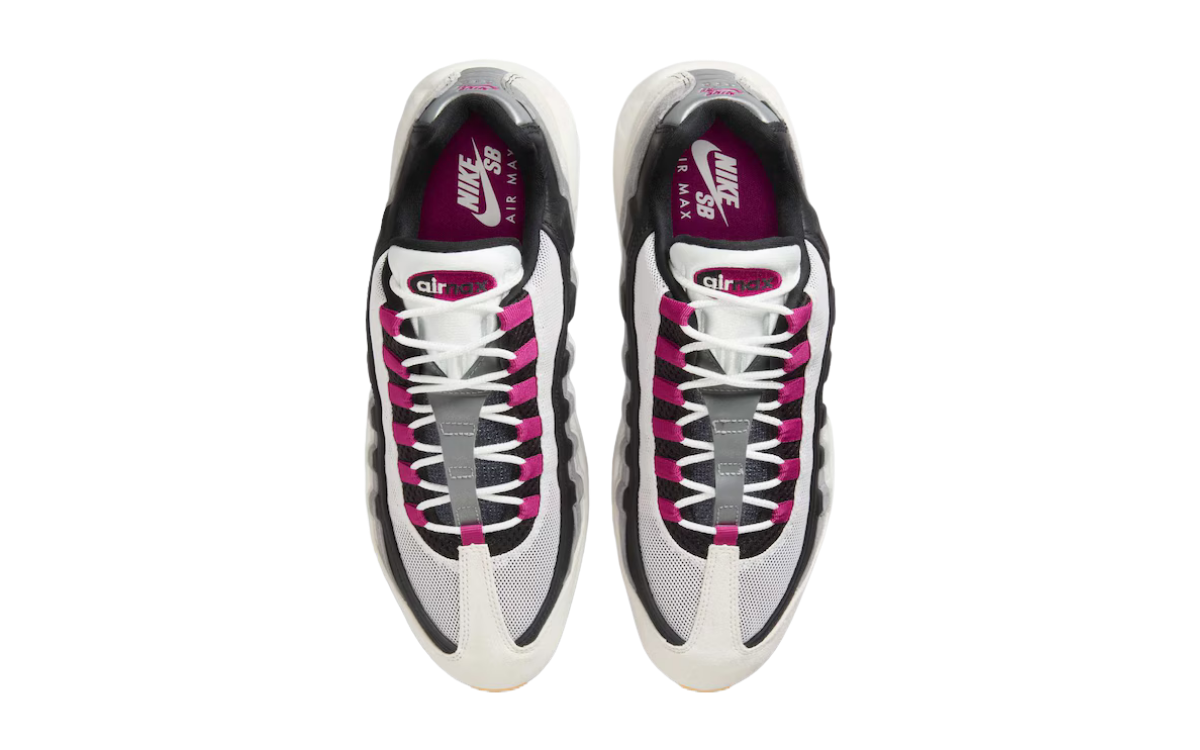 Nike Air Max 95 Summit White Cactus Flower - imagem 3