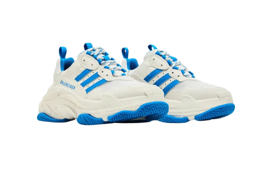 Balenciaga x Adidas Triple S Blue/White