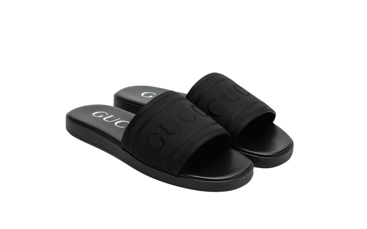 Gucci Matelasse Slide Black - imagem 2