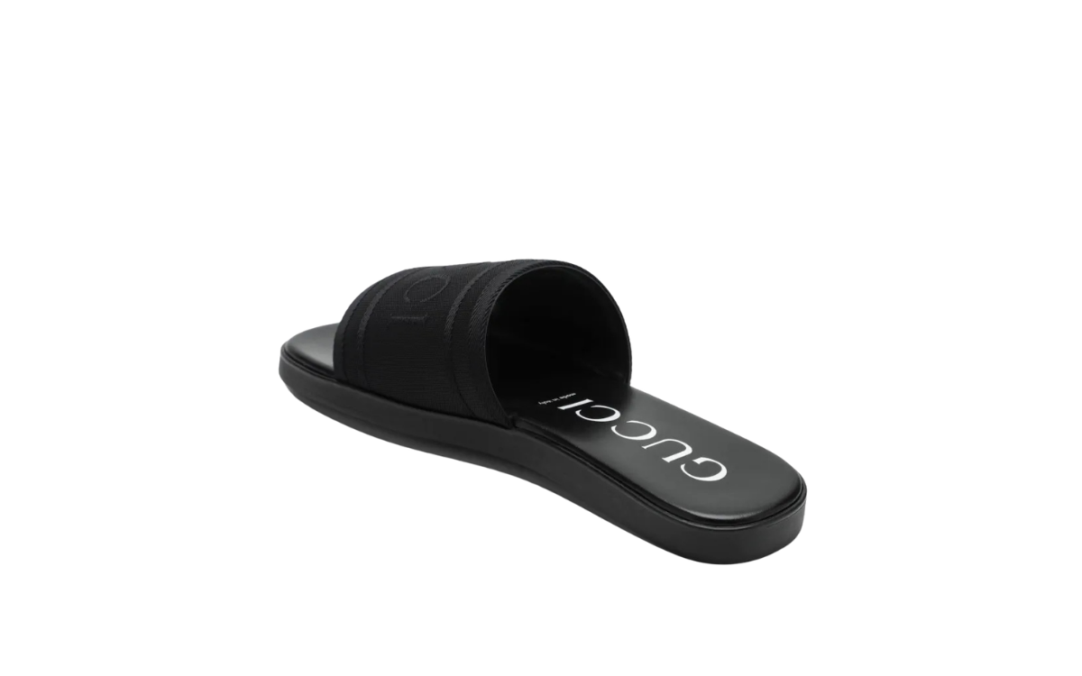 Gucci Matelasse Slide Black - imagem 4