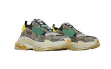 Balenciaga x Gucci The Hacker Project Triple S Beige Green Yellow - imagem 2