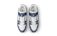 Louis Vuitton Trainer White Blue - imagem 3