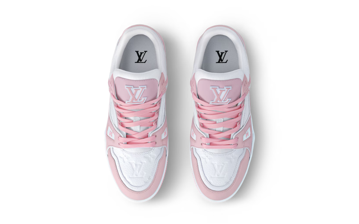 Louis Vuitton Trainer Pink Rose - imagem 3