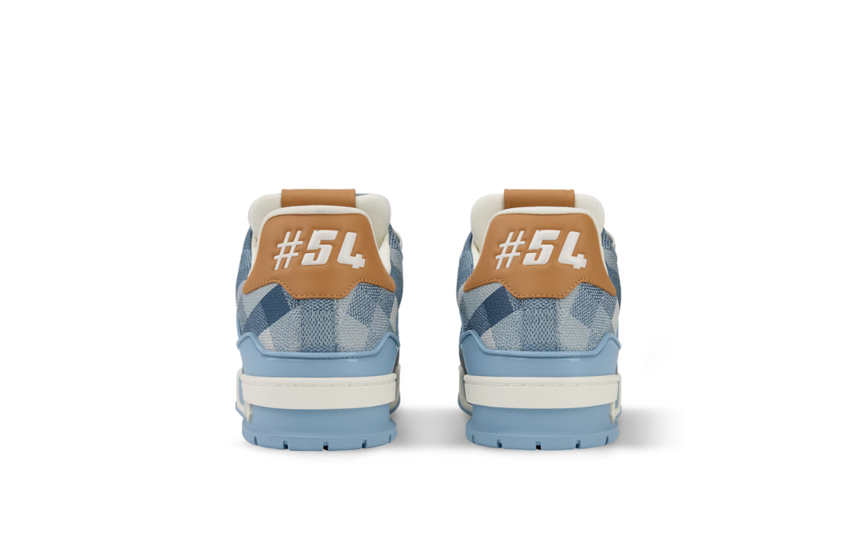 Louis Vuitton Trainer Jeans Monogram Blue - imagem 4