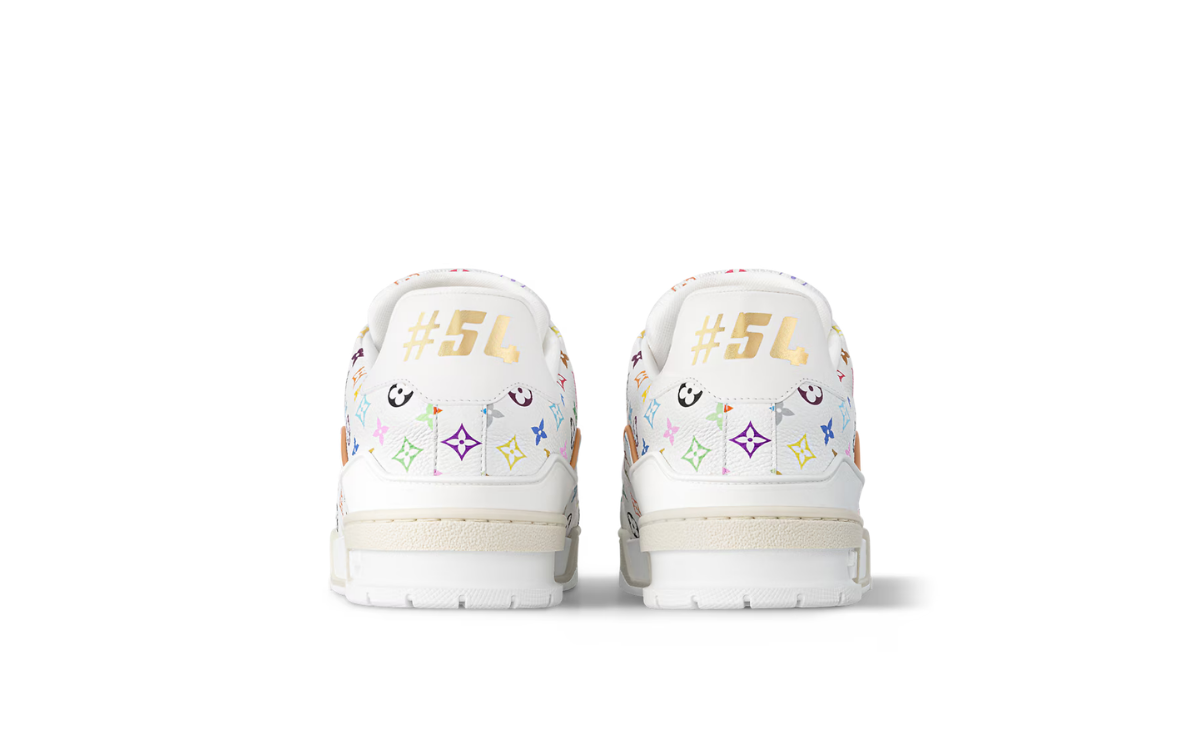 Louis Vuitton x Takashi Murakami Trainer White - imagem 4