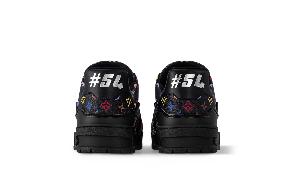 Louis Vuitton x Takashi Murakami Trainer Black - imagem 4