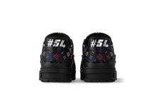 Louis Vuitton x Takashi Murakami Trainer Black - imagem 4