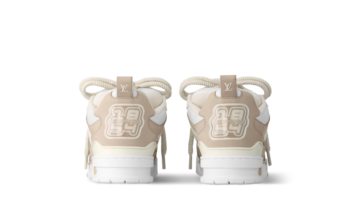 Louis Vuitton Skate Sneaker Beige White - imagem 4