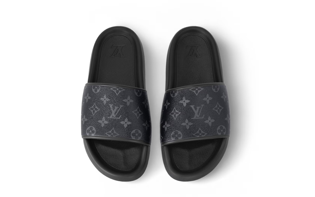 Louis Vuitton Slider Waterfront Black - imagem 3