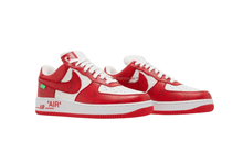 Louis Vuitton X Nike Air Force 1 Low By Virgil Abloh Red - imagem 2