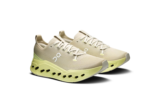 On Cloudsurfer Max Pelican Limelight