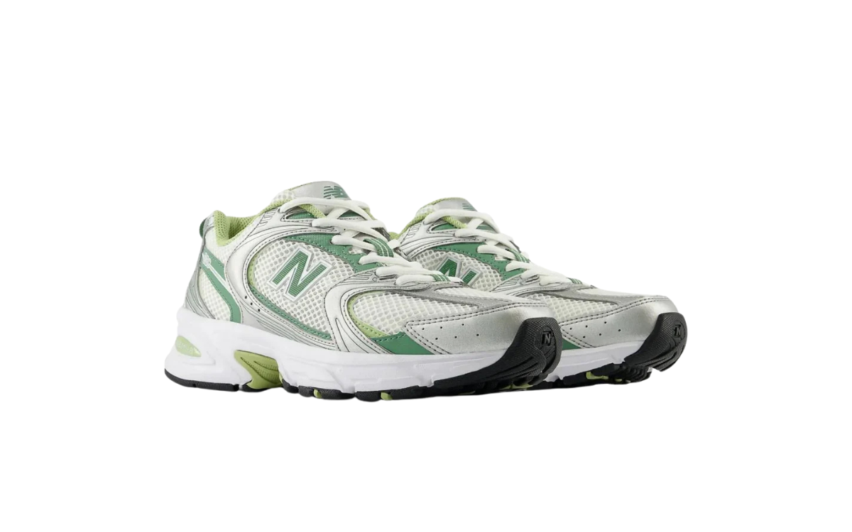 New Balance 530 White Green Matcha - imagem 2