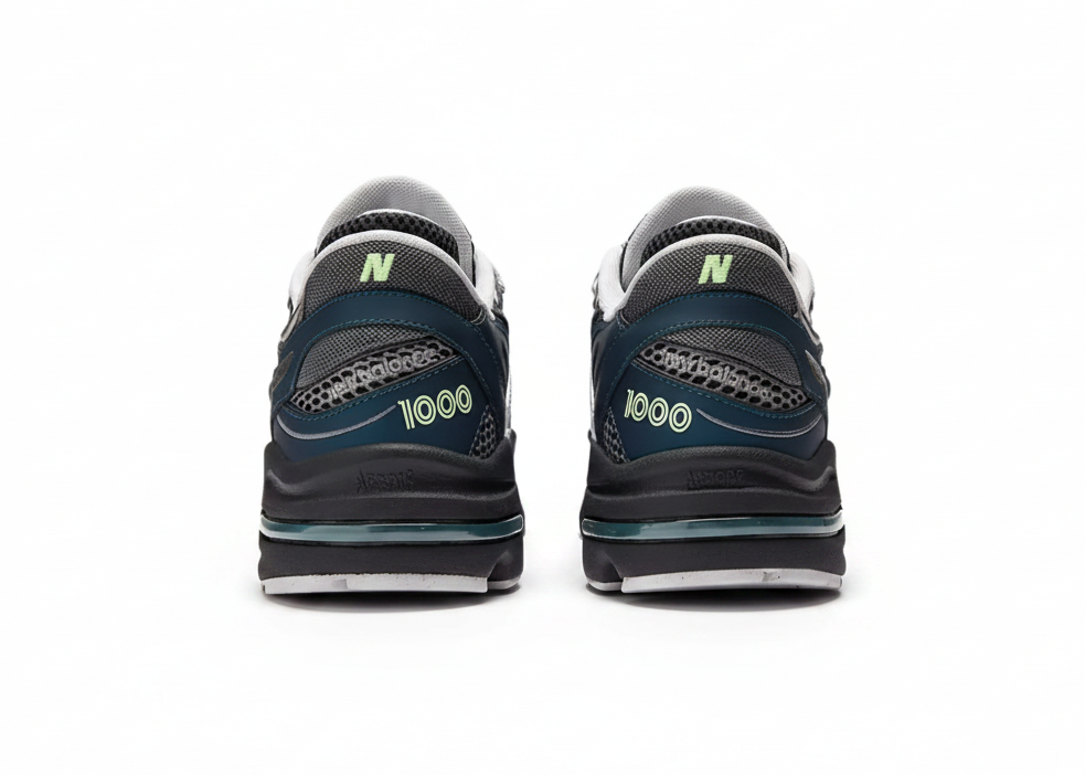 New Balance 1000 Deep Ocean/Mint Flash - imagem 4