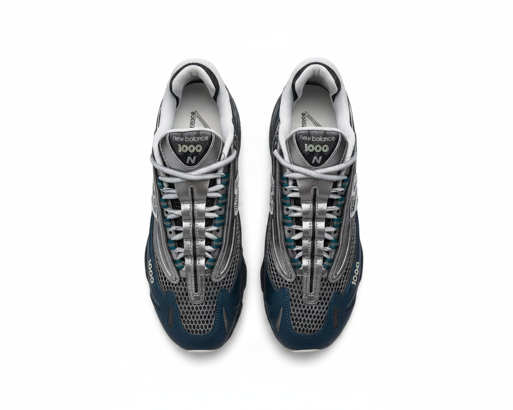 New Balance 1000 Deep Ocean/Mint Flash - imagem 3